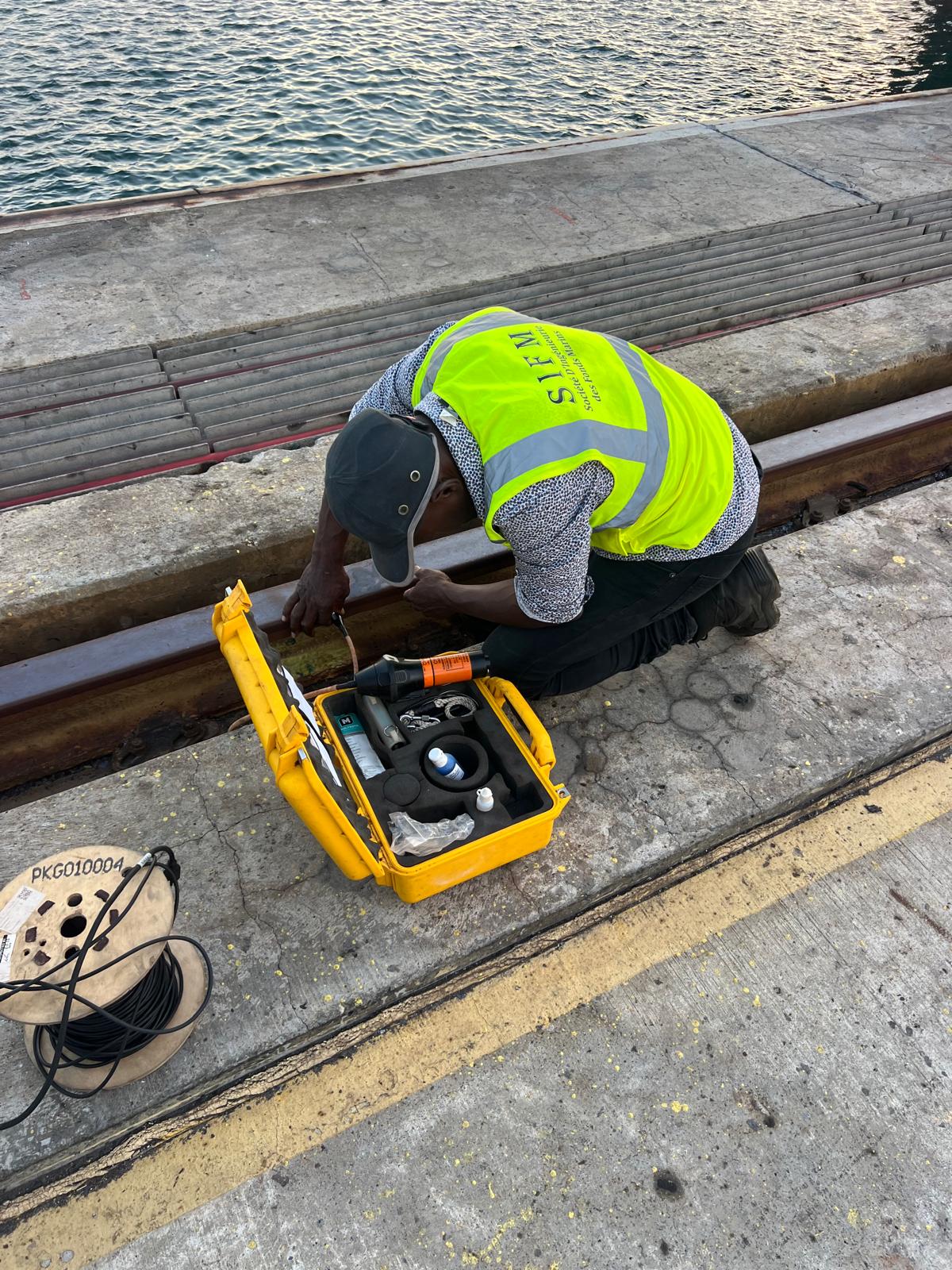 Rail thickness measurement 2